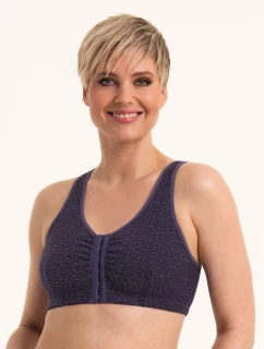 Hazel Chirurgická podprsenka Predné zapínanie 5765X oceľovo šedá - Anita Care