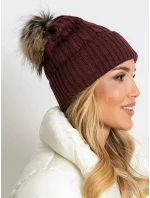 Dámska čiapka AT CZ 173501 gaštanová Dámska čiapka AT CZ 173501 gaštanová