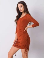 Šaty TW SK BL 003.91 tmavo oranžová Šaty TW SK BL 003.91 tmavo oranžová