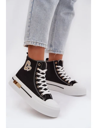 Tenisky na platforme model 223602 Vykročte štýlovo