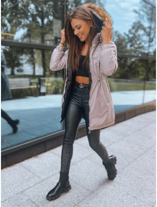 Dámska zimná bunda SANAH pink FashionStreet TY2887 Dámska zimná bunda SANAH pink FashionStreet TY2887