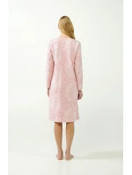 Vamp - Ružová nočná košeľa s leopardím vzorom 21394 - Vamp