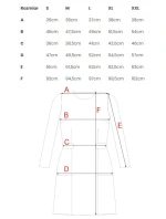 S419 Šaty s ozdobnými gombíkmi v páse - béžové