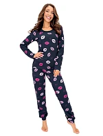 Pyžamo Donna Kiss Long, s dlhými rukávmi, veľkosti S–XL Pyžamo Donna Kiss Long, s dlhými rukávmi, veľkosti S–XL