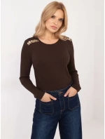 Blúzka RV BZ A 210.43 tmavohnedá
