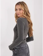 Blúzka WT BZ A1338.04 graphite