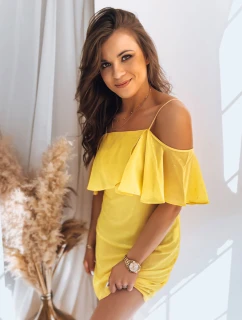 Šaty ALISS žlté FashionStreet EY2293