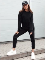 Dámska mikina GLAMFLAIR čierna FashionStreet BY1319