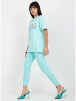 Dámske tričko EM TS 527 1.26X mentolová - FPrice