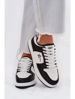 Dámske tenisky Big Star HI-POLY SYSTEM - bielo-čierne