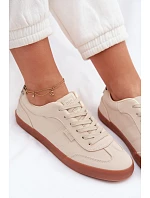 Dámske textilné tenisky Big Star TT274358 Beige Dámske textilné tenisky Big Star TT274358 Beige