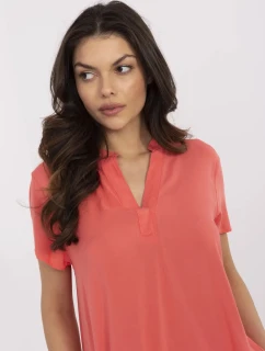 Blúzka D73761M11173A koralová