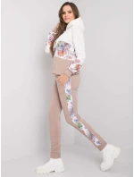 Súprava RV KMPL 7356.82 béžová a biela