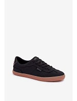 Dámske tenisky z materiálu Big Star TT274356 Black Dámske tenisky z materiálu Big Star TT274356 Black