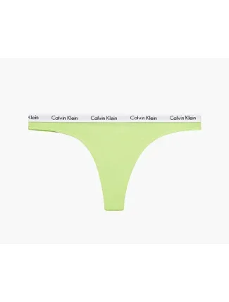 Dámske tangá D1617E LT3 žlté - Calvin Klein