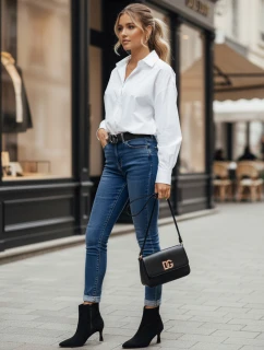 Dámske džínsové nohavice DIVETTI tmavomodré FashionStreet UY2252