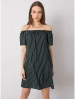 Šaty D73771M30145F čiernobiele