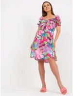 Šaty DHJ SK 15836.51 ružová