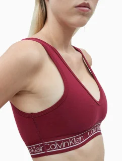 Podprsenka bez kostíc QF5233E-2XV červená - Calvin Klein