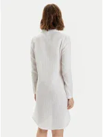 Dámska nočná košeľa 000QS7141E 100 biela - Calvin Klein
