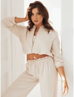 Dámska svetlá béžová bunda MADDIE FashionStreet RY2320
