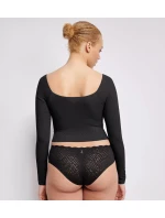 ZERO Feel Bliss Top Long Sleeve. - BLACK - black 0004 - SLOGGI ZERO Feel Bliss Top Long Sleeve. - BLACK - black 0004 - SLOGGI