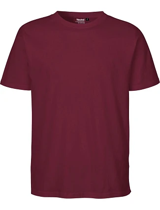 Neutral O 60002 Unisex tričko z bio bavlny 77.6002 bordová Neutral O 60002 Unisex tričko z bio bavlny 77.6002 bordová