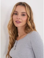 Blúzka WT BZ A1226.91 svetlosivá