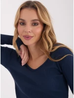 Blúzka WT BZ A1297.95 tmavomodrá