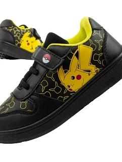 Leomil Detská športová obuv Pokemon Ľahké tenisky na suchý zips Black
