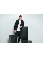 Build your Brand BY 012 Mikina s kapucňou z hrubej bavlny 56.0012 bordová