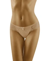 Krátka šnúrka Karioka Beige - Wol-Bar