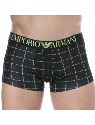 Pánske boxerky 111290 2F535 17721 čierna - Emporio Armani