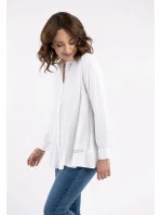Dámska košeľa K-Emma L09347-S24 biela - Volcano