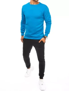 FashionStreet pánska modro-čierna tepláková súprava AX0636
