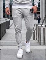 Pánska neizolovaná mikina s kapucňou, svetlosivá, FashionStreet AX0675 Pánska neizolovaná mikina s kapucňou, svetlosivá, FashionStreet AX0675