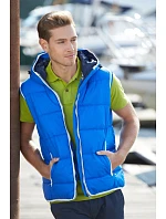 Daiber JN 1076 Pánska vesta „Maritim“ 02.1076 slnečnožltá/biela