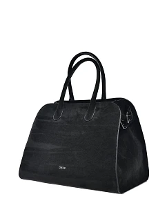 Dámska nákupná taška Eco Suede Big Star SS574007 Black