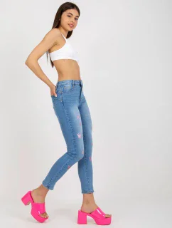 Spodnie jeans NM SP JK105.85P niebieski