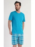 Pánske pyžamové šortky Motocykel