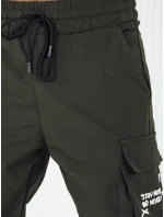 Pánske bojové nohavice zelené FashionStreet UX4162