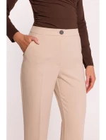 Dámske nohavice Lackline S418 beige - Stylove