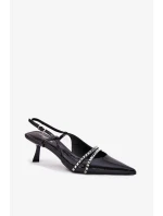 Lodičky na podpätku model 213891 Krok vo veľkom štýle Lodičky na podpätku model 213891 Krok vo veľkom štýle