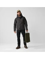 Pánska zimná bunda s kapucňou Fjällräven Skogsö Jacket M, outdoorová, zateplená, sivá (F81698-030)