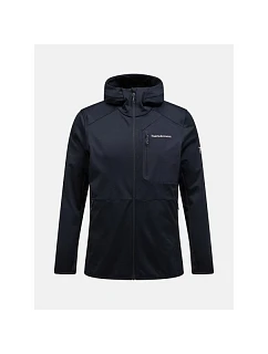 Mikina PEAK PERFORMANCE M Utility Light Zip Hood, čierna