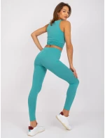 Legíny AP LG A 002 tyrkysová