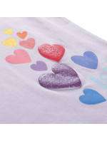 Detské tričko nax NAX ZALDO pastelová lila