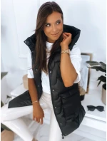 WENDY dámska vesta čierna FashionStreet TY2826