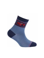 Chlapčenské vzorované ponožky Wola U24.P01;W24.P01 21-26 Chlapčenské vzorované ponožky Wola U24.P01;W24.P01 21-26