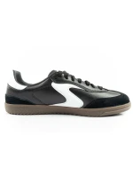 Skechers Kickoff Dámske športové tenisky Black Leather Women's